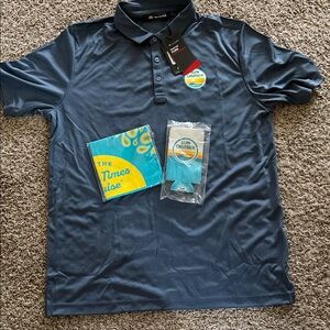 Men’s Polo Shirt - Navy Blue